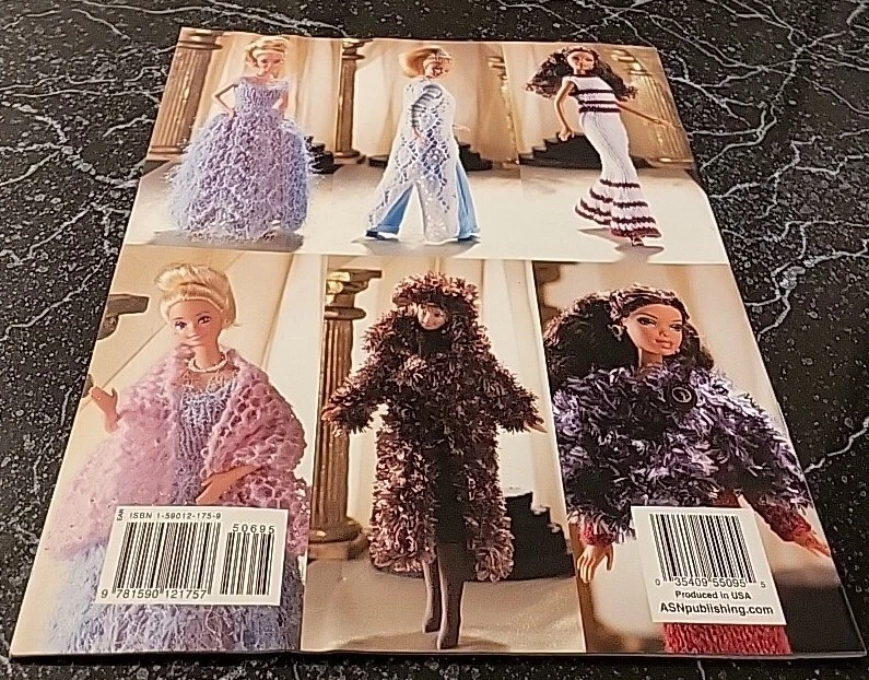 EH14 AMERICAN SCHOOL OF NEEDLEWORK 2006, FASHION DOLL KNITS PATTERN LEAFLET - Image 2 of 2