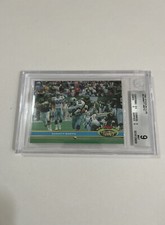 1991 Stadium Club #2 Emmitt Smith BGS 9 Mint HOF