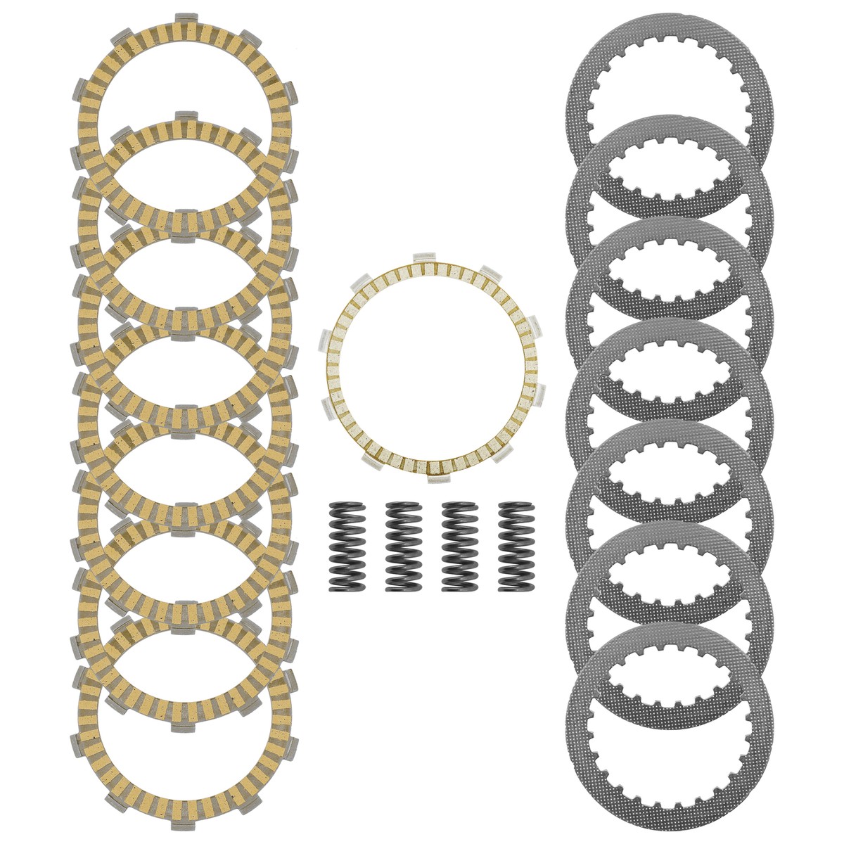 Clutch Friction Steel Plates Springs Kit for Honda NC700X / NC750X