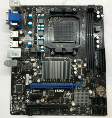 Medstream Ms760fs MSI 760GM-P23(FX) MS-7641 VER:3.0 DDR3 -mATX-Sockel AM3+ - ohne I/O ...