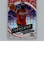 2019-20 Panini Mosaic Overdrive James Harden #19 🔥