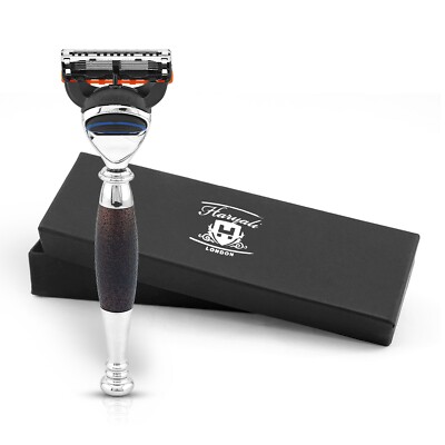 Ergonomischer 5 Edge Rasierer für Herren, Easy Women s Razor, Body Face Razor, Maroon