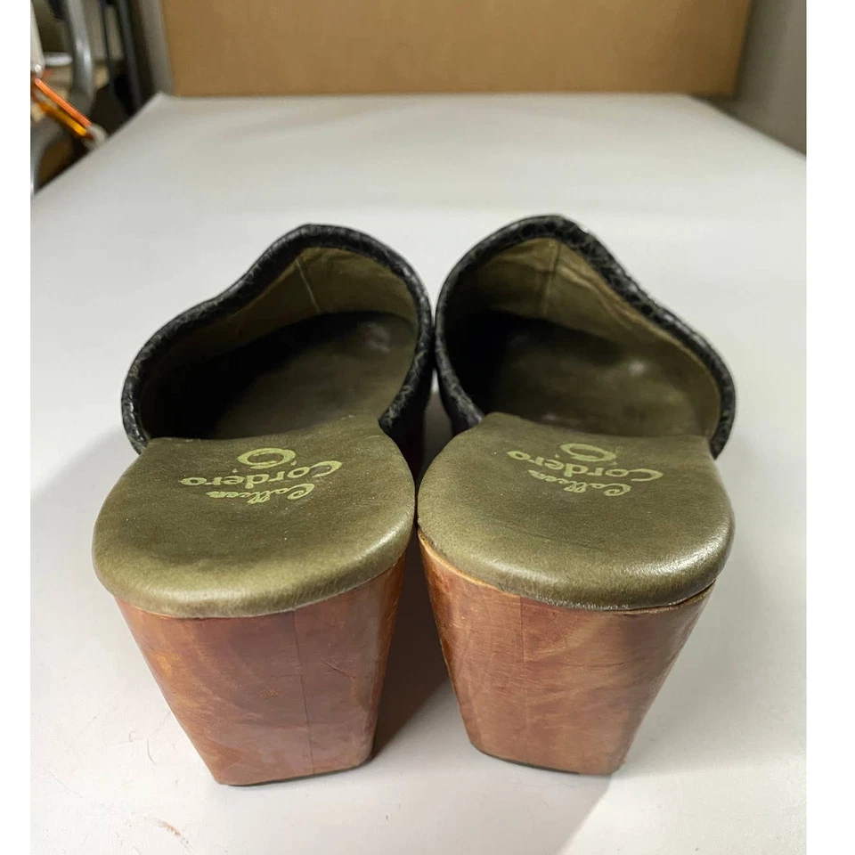 Zueco de cuña Calleen Cordero Mule para mujer 9,5 Foto 4 de 4