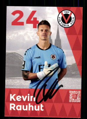 Kevin Rauhut Autogrammkarte Viktoria Köln 2022-23 Original Signiert