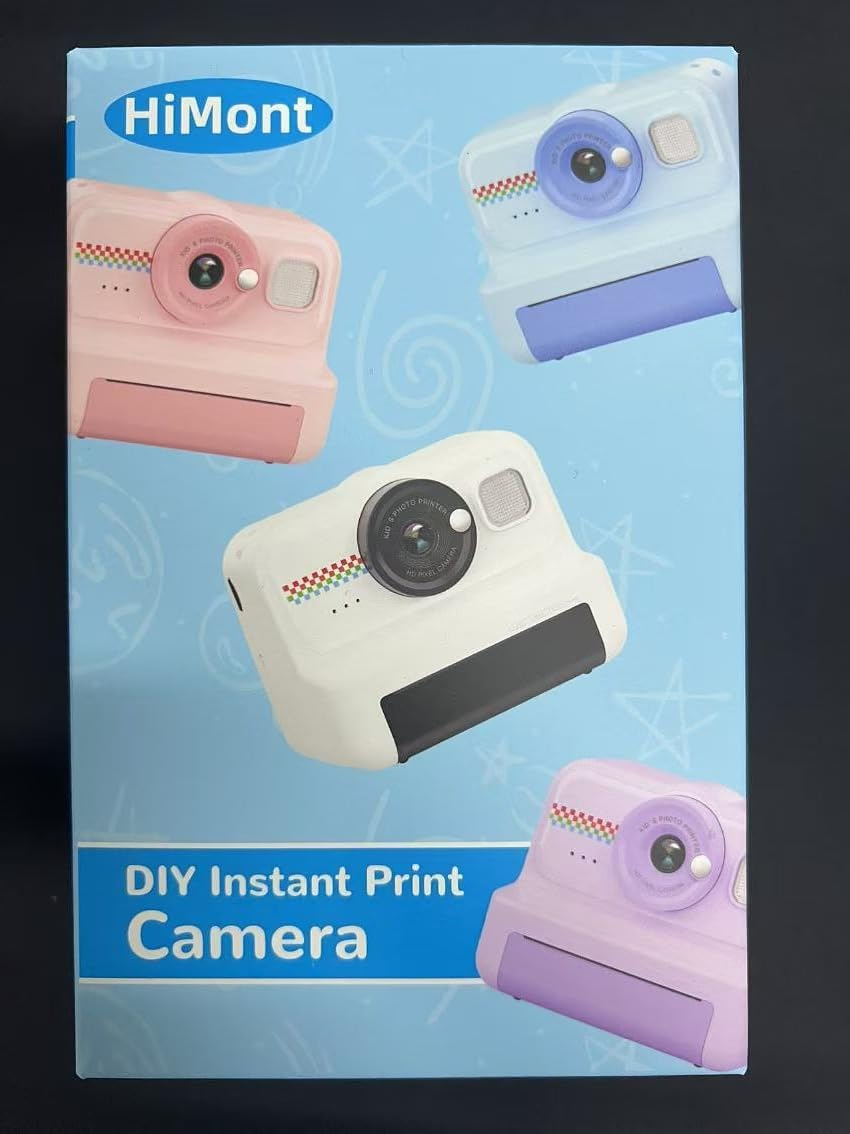 HiMont Zero Ink printpapier voor onmiddellijke kindercamera, 6 verpakkingen, instant camera-accessoires