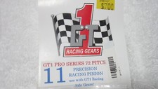 GT 1 PRO SERIES 72 PITCH 11 TH 5 DEGREE ANGLE PINION GT6411