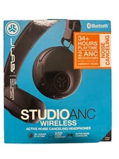 JLAB Studio Noise Canceling Wireless Headphones - Black 