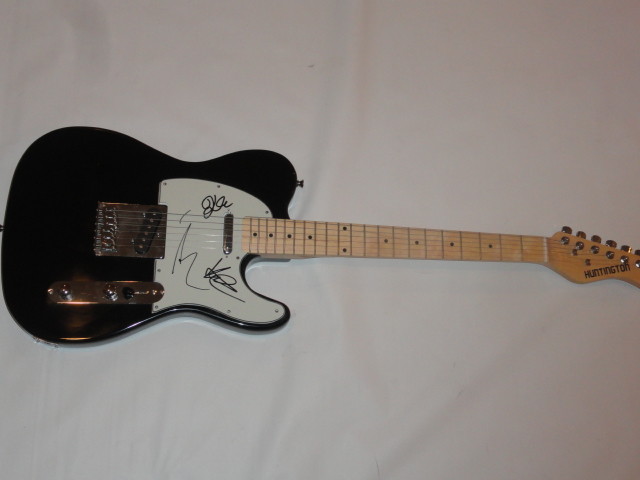 REPEAT REPEAT SIGNED ELECTRIC GUITAR JARED CORDER KRISTYN ALL 3 JSA COA