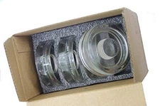 Glass Handle Pattern Sewing Cloth Fabric Weights 4 Pack for Quilting and Craf...