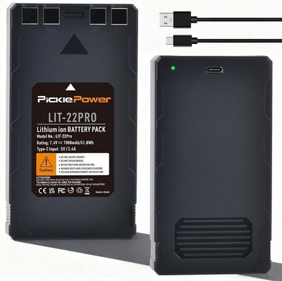 2 Pack New LIT-22 Battery For SPYPOINT LIT-22 Pro Hunting Cellular Trail Camera
