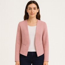 Maurices Blazer, Women  s Lightweight Open Front Jacket, Workwear Layering, XS