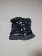 Girls Wonder Nation Boots Size 6 Black With Sparkles
