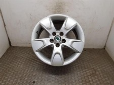 2006 ON MK1 5J SKODA ROOMSTER 15" ALLOY WHEEL 5J7601025