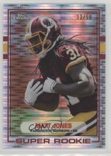 2015 Topps Chrome 1989 Super Rookies Pulsar Refractor 33/50 Matt Jones fm0