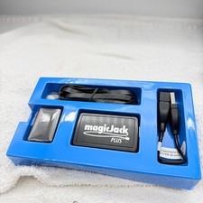 MagicJack Plus VoIP Phone Adapter USB Ethernet New Open Box No Retail Box