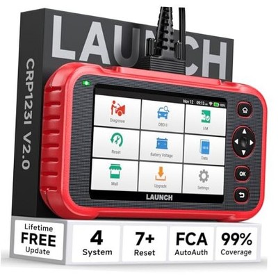  CRP123I V2.0 Elite, Code Reader for Cars and Trucks, Engine ABS SRS 