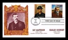 DR JIM STAMPS US COVER BAT MASTERSON LEGENDS OF THE WEST FIRST DAY ISSUE COMBO