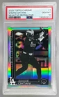 136262231 Shohei Ohtani 2025 Topps Chrome #1 Negative Refractor PSA 10