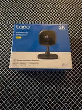 TP-Link Tapo 2K Indoor Security Camera for Baby Monitor, C111 - BLACK - SEALED