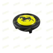 58mm Racing Horn Button for MOMO OMP With Ferrari Crest Steering Wheel Sports