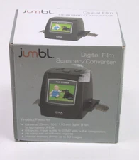 JUMBL Digital Film Scanner/Converter Converts 35mm, 126, 110 & Super 8 To JPG