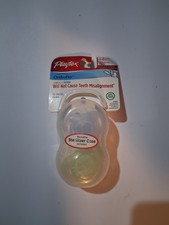 Playtex OrthoPro 0-6 months orthodontic nipple silicone pacifiers