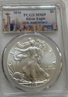 2016 SILVER EAGLE PCGS MS69 - 30th ANNIVERSARY
