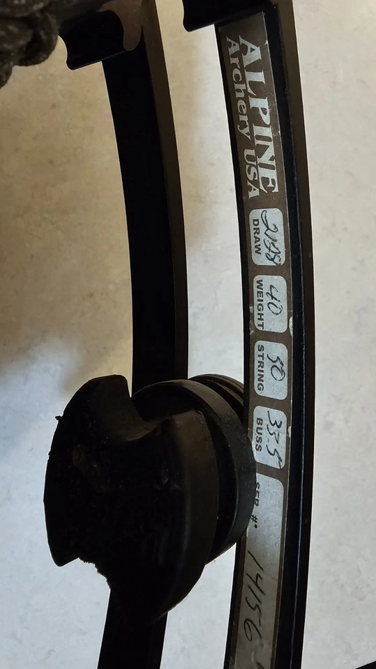 Arco compuesto Alpine Micro para mano derecha con bonitas mejoras 🎯 Tiro con arco 🏹 Foto 4 de 4