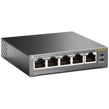 TP-LINK TL-SG1005P 5-Port Gigabit Desktop Switch with 4-Port PoE