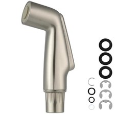 Universal Kitchen Sink Side Sprayer Head Replacement, Brushed Nickel Finish