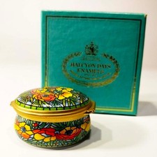 TIFANY & Co. HALCYON DAYS ENAMELS Trinket Box