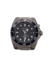 SEIKO Automatic Winding Wristwatch/Analog/ /BLK/SLV/7S26 0350//