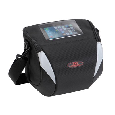 Asista Fahrrad Lenker Tasche Norco Manitoba Schwarz 25x20x18cm Ohne Adapter