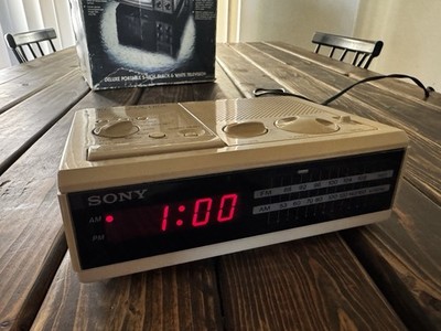 Sony Dream Machine AM/FM  Digital Clock Radio  Alarm  Tested & Working  ICF-C3W