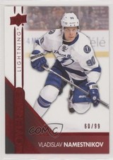 2016-17 Upper Deck Overtime Red Foil 60/99 Vladislav Namestnikov #127 z6b