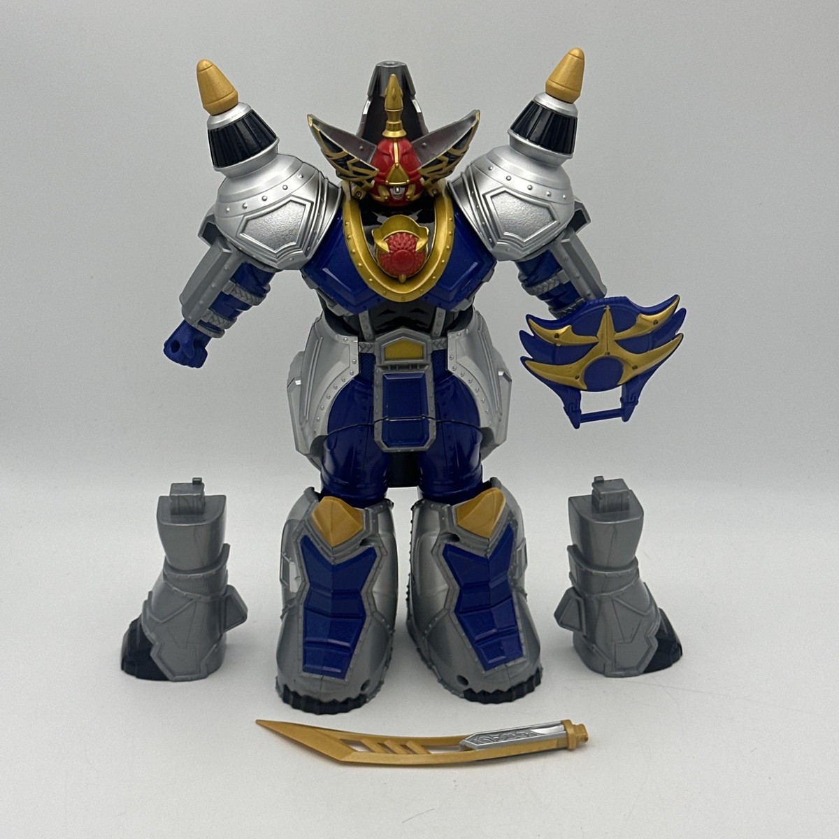 Power Rangers Jungle Fury Transforming Rhino Steel Megazord Figure