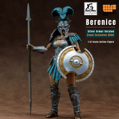 Xesray Gladiator Glory Battle US Exclusive Silver Armor Berenice Action Figure