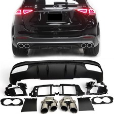 ? HECKDIFFUSOR + AUSPUFFBLENDEN CHROM FÜR MERCEDES GLE W167 53 AMG OPTIK NEU ? HECKDIFFUSOR + AUSPUFFBLENDEN CHROM FÜR MERCEDES GLE W167 53 AMG OPTIK NEU