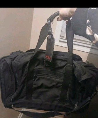 Tumi  Black  Nylon Duffle Gym bag / Travel Weekender