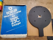 Beseler 8113 Negative Carrier for 110 Instamatic Film for 23C Enlarger in Box