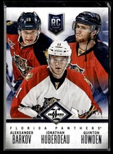 2012-13 Panini Limited Rookie Redemption Barkov/Huberdeau/Howden /499 #R-FLA