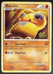 Makuhita 55/90 HeartGold & SoulSilver Undaunted Common