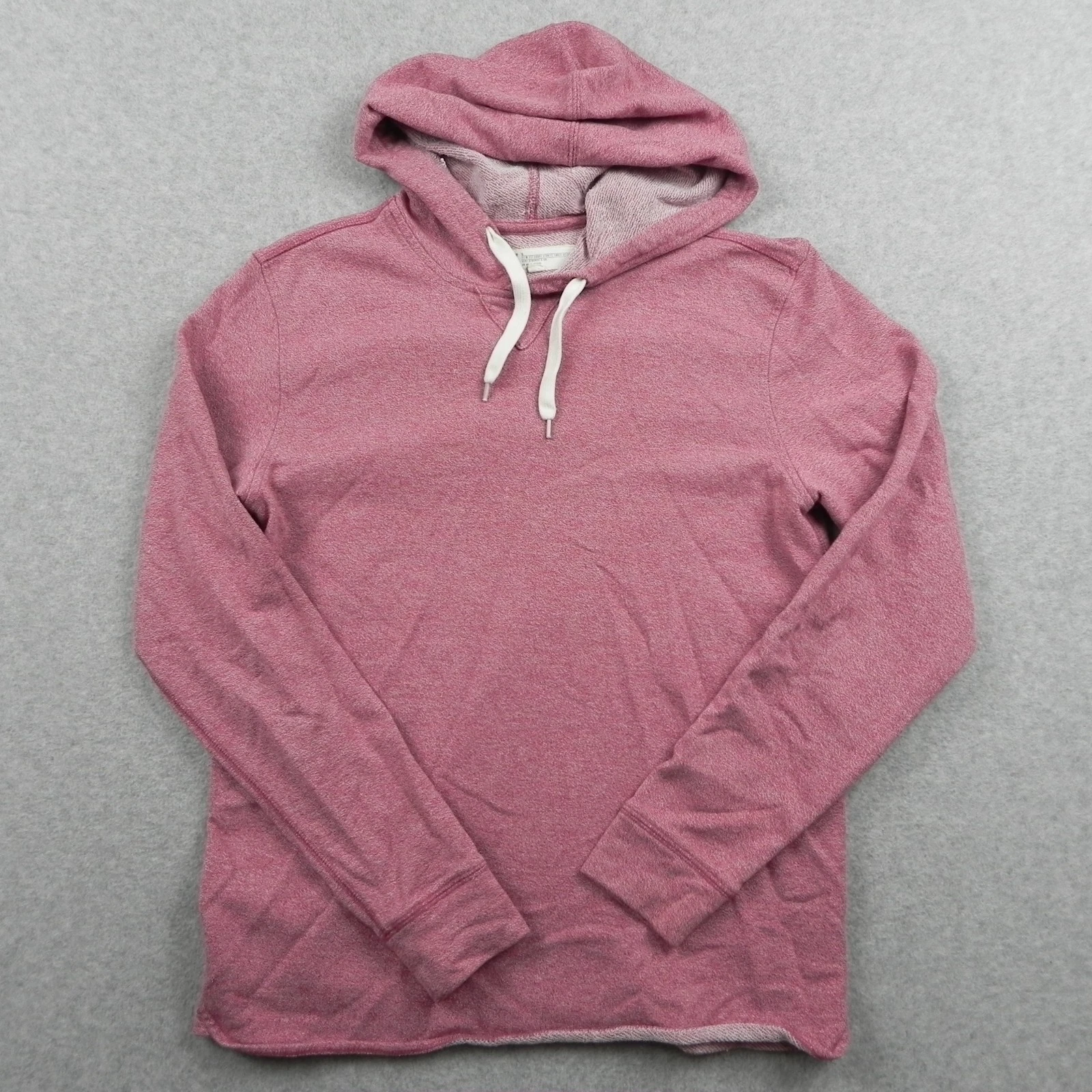 Levi's Hoodie Mens Small Slim Fit Pullover Knit Sweat Casual Red Long Sleeve