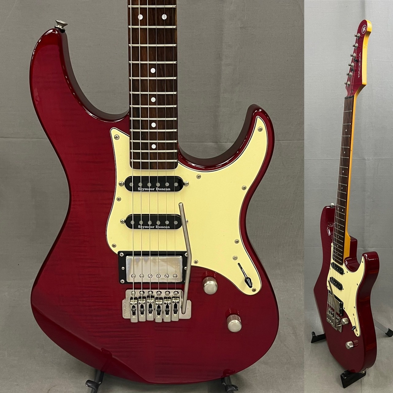 YAMAHA PAC612VIIFMX Electric Guitar in Great Condition with Free Shipping from Japan