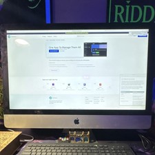 Apple iMac All-in-One Desktop Computer Silver