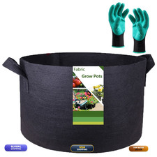 Tespher 300 Gallon Big Raised Garden Bed Bag 60X24 Inch Large Plant Grow Bag