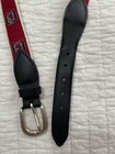 THE JARDINE COLLECTION South Carolina Gamecocks USC Canvas/ Leather Belt Size 40 — photo 6