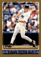 1998 Topps Chrome #322 Paul O'Neill Card New York Yankees