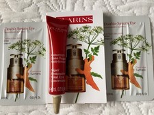 Clarins Super Restorative Total Eye Concentrate 7ml+Double Serum Eye Set Genuine