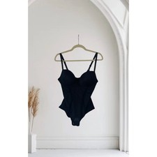 NWT Thong Shapewear Bodysuit Tummy Control Body Shaper Seamless Size X Large